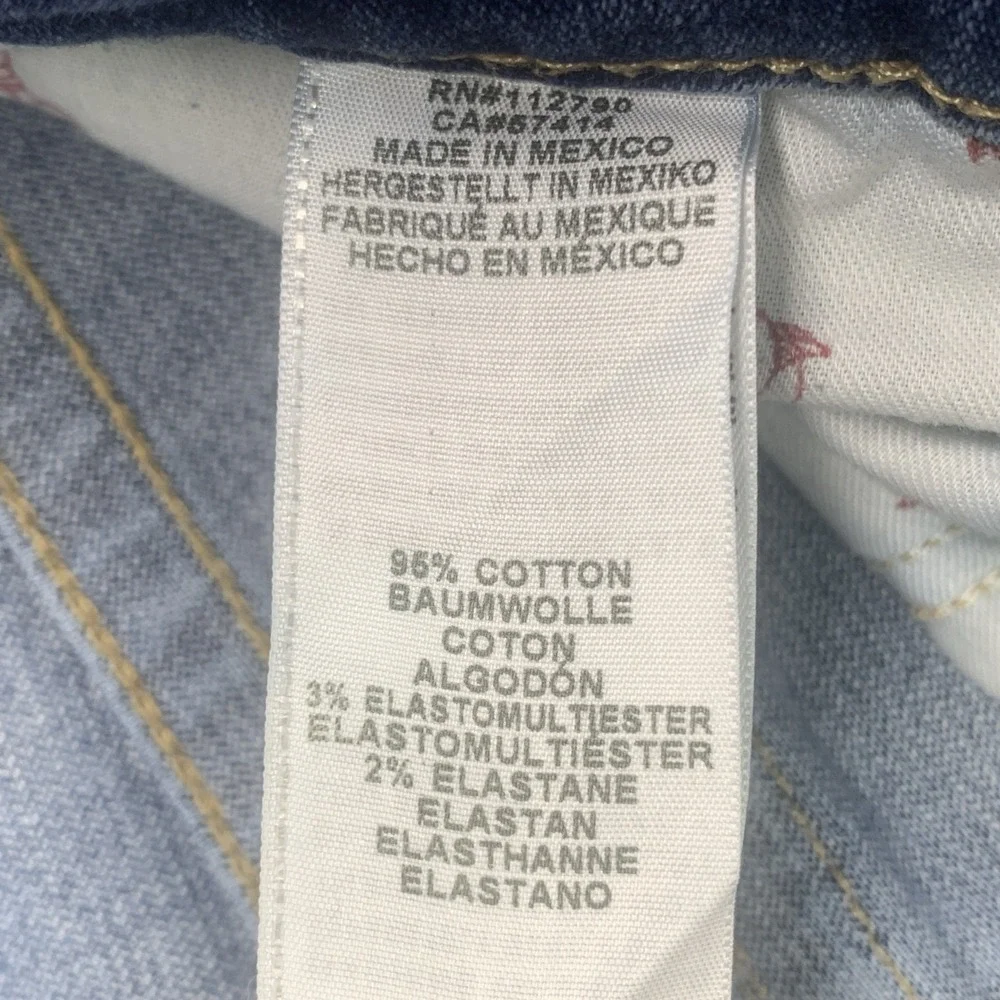 True Religion ROCCO Relaxed Skinny Women's Denim Blue Jeans - Size 31
